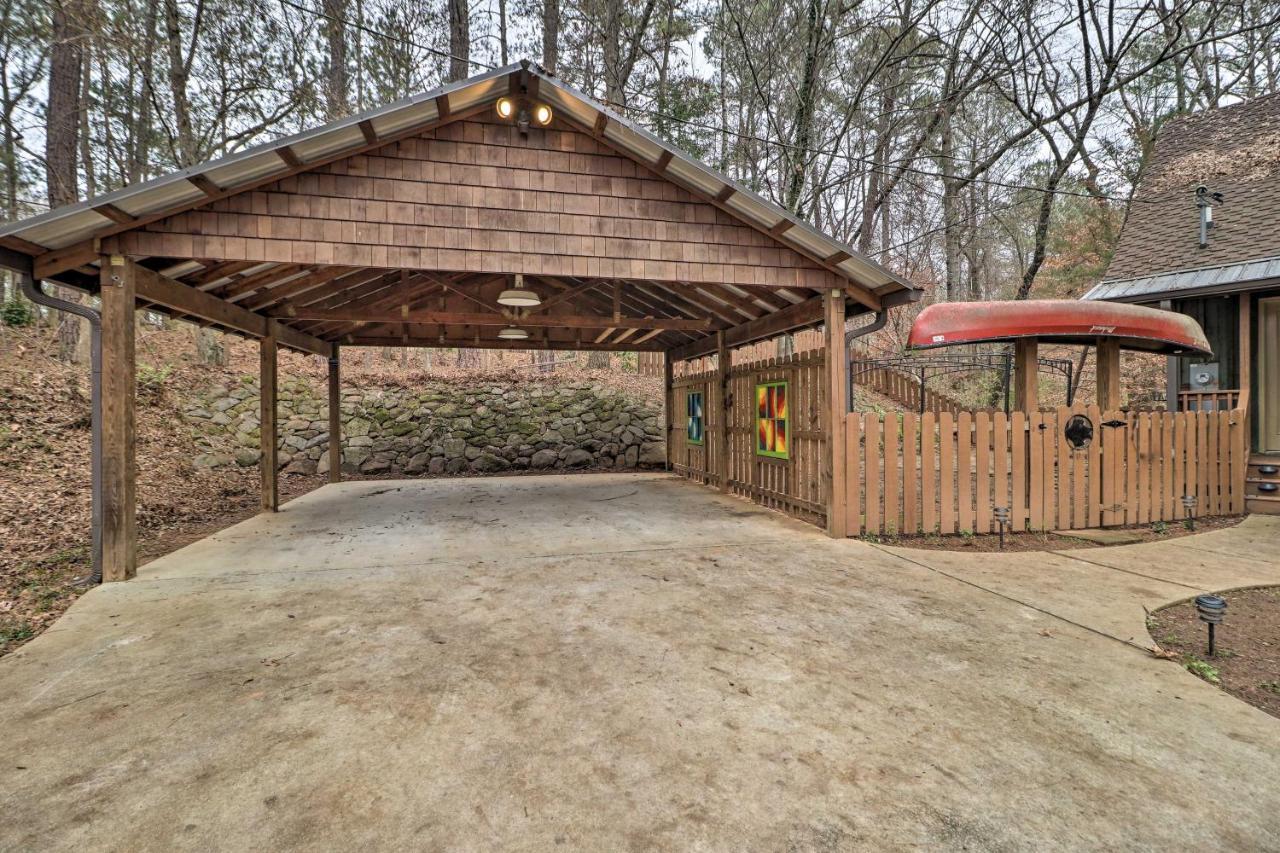 Cozy Conyers Cabin With Fireplace And Pool Table! Ngoại thất bức ảnh